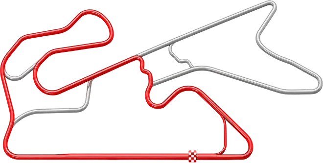 The National circuit layout